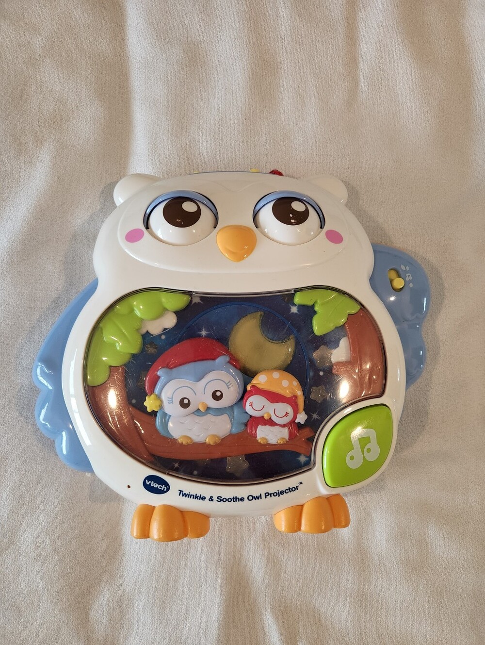 Vtech Twinkle & Soothe Owl Projector Baby Crib Music Light Ceiling Projection